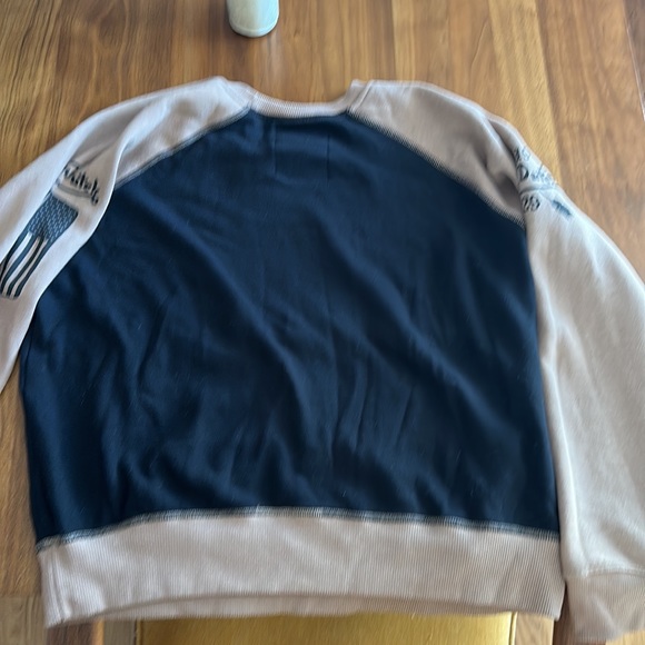 Vintage Von Dutch unisex two-tone, motorcycle sweatshirt. - Picture 8 of 9